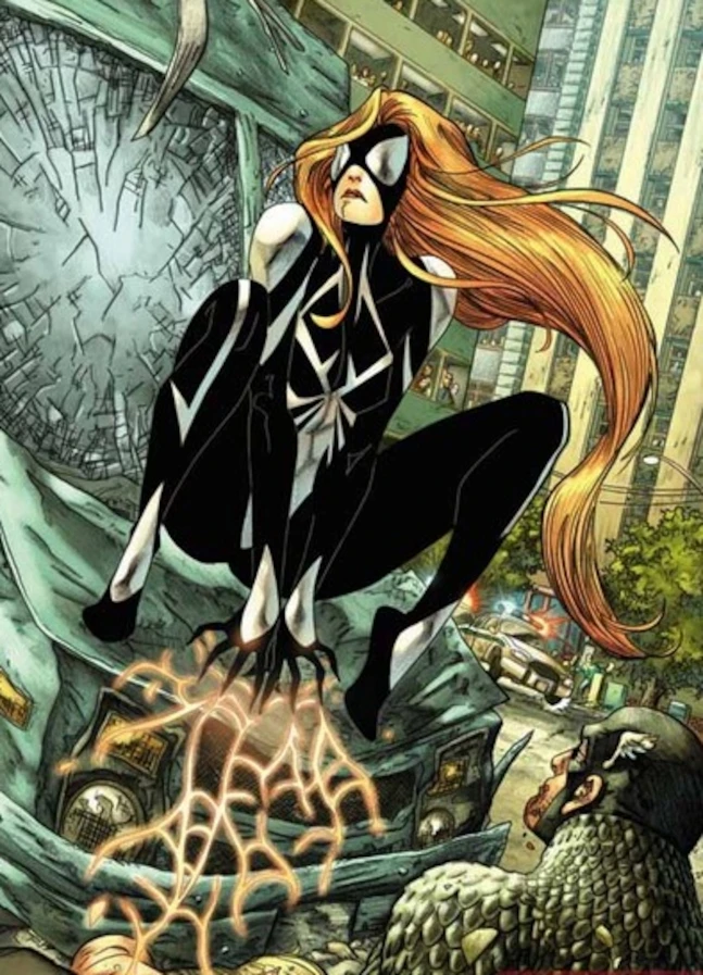 Isea Rea as spider woman Julia Web chapter