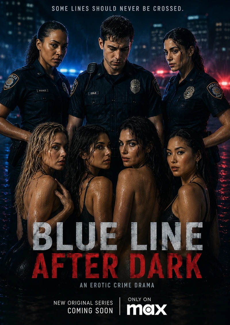 Blue Line After Dark