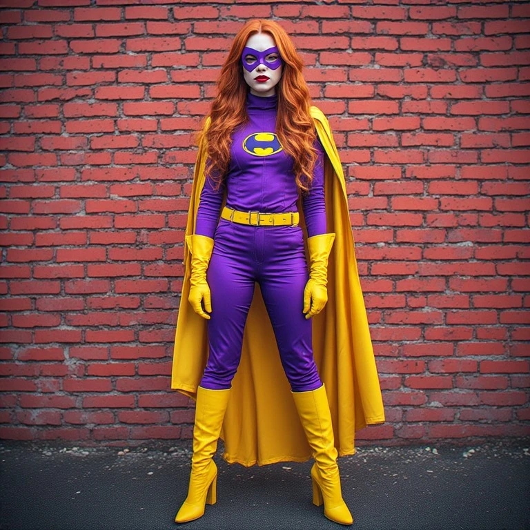 Sadie sink as bat girl 
