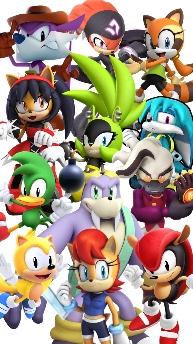 Ideal voices for Sonic characters who don't have a voice and ones that haven't appeared since 2010