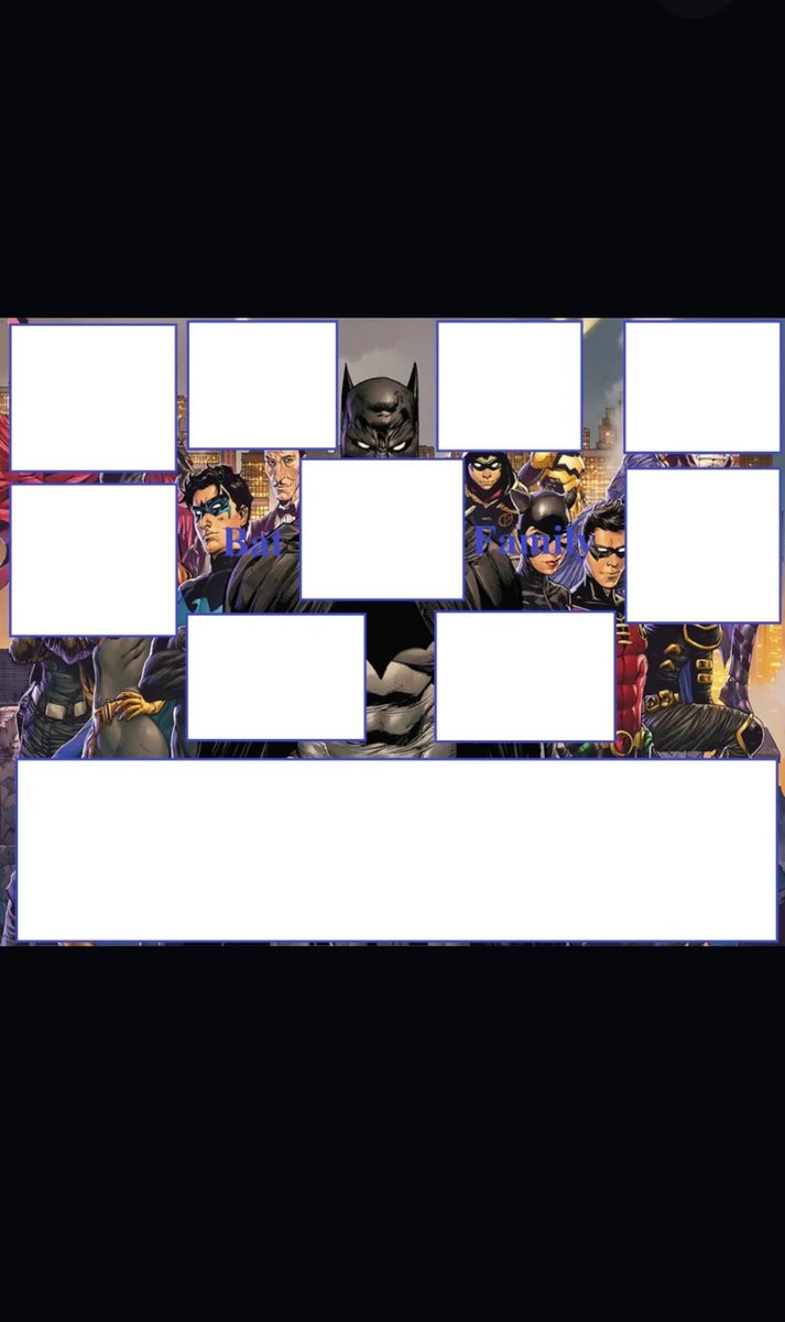 MyCast users Bat Family meme