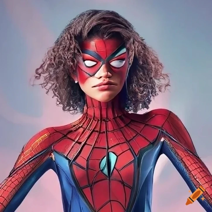 Hailey Bailey as spider girl Mayday Parker