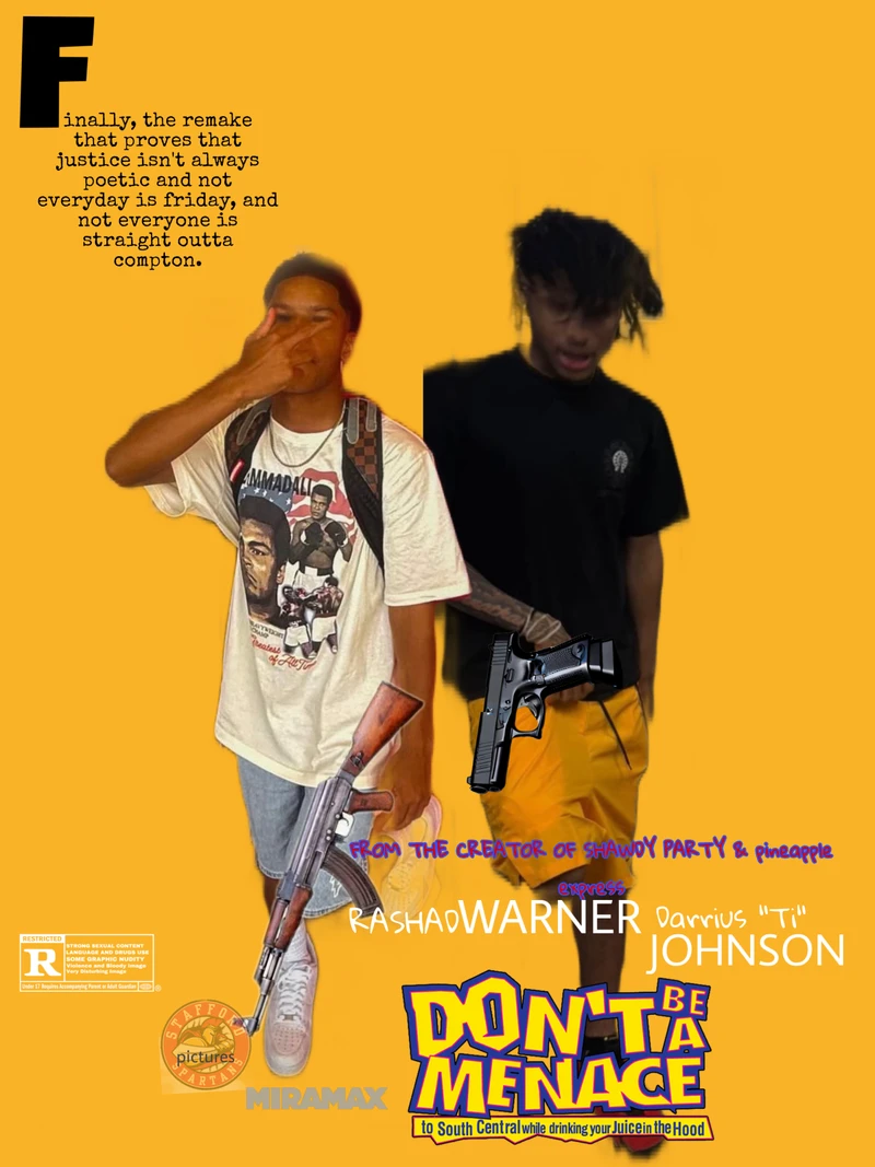 Don't Be a Menace to South Central While Drinking Your Juice in the Hood 2045 remake
