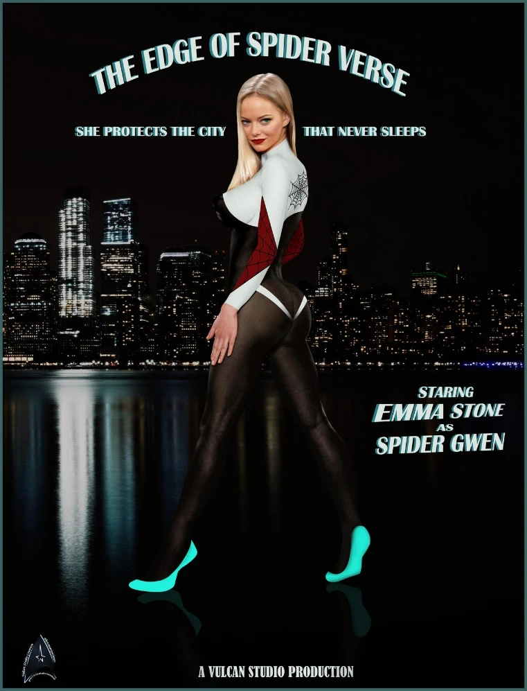 Emma Stone as ghost spider Kade live in the MCU earth 65d