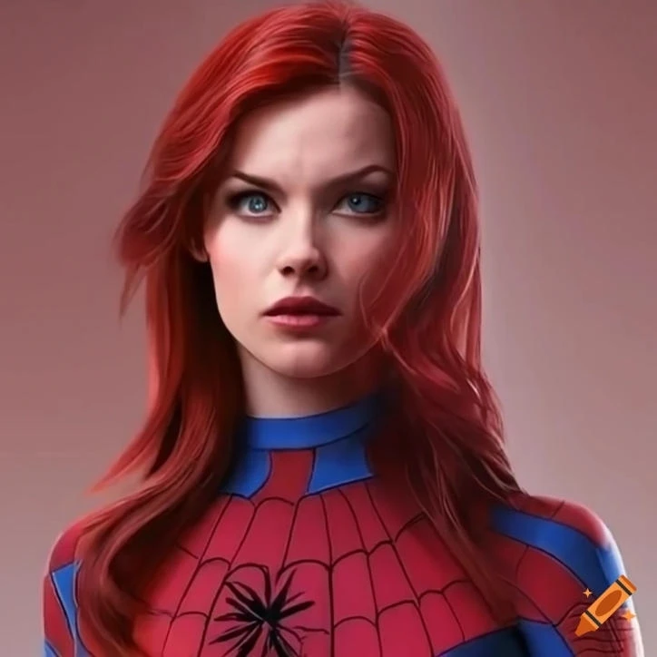 Abigail cowen as spider woman MJ