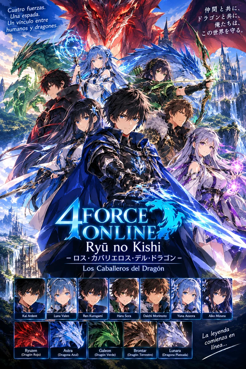 4Force Online: Ryū no Kishi — Los Caballeros del Dragón, 