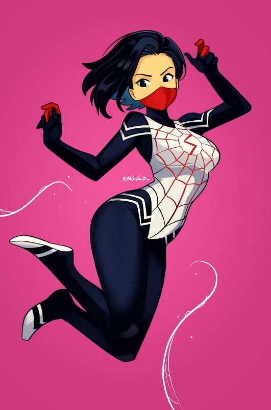 Stephanie husu as slik Cindy moon animated Style 