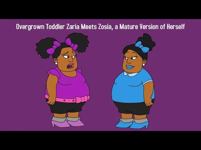 Overgrown Toddler Zaria (BET style) 