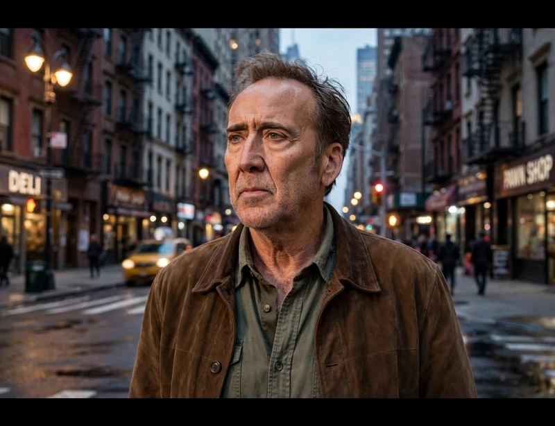 Nicolás Cage as Uncle Ben in Spiderman movies 