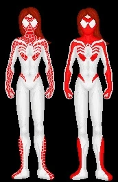 Sydney Sweeney as spinnert spider MJ animated Style