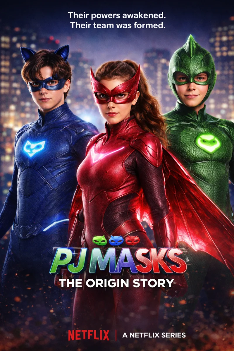 PJ Masks:The Origen Story(Live Action Netflix TV Series)