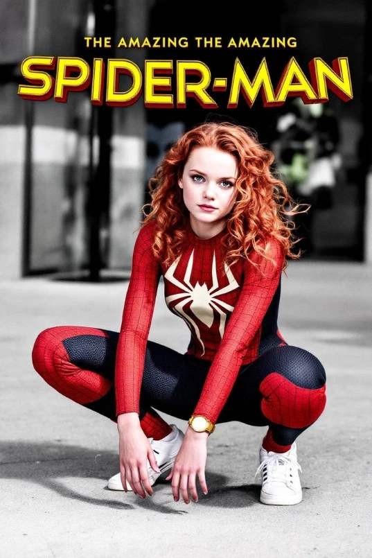 Sadie sink as spider woman MJ live action into the spider verse fan casting 