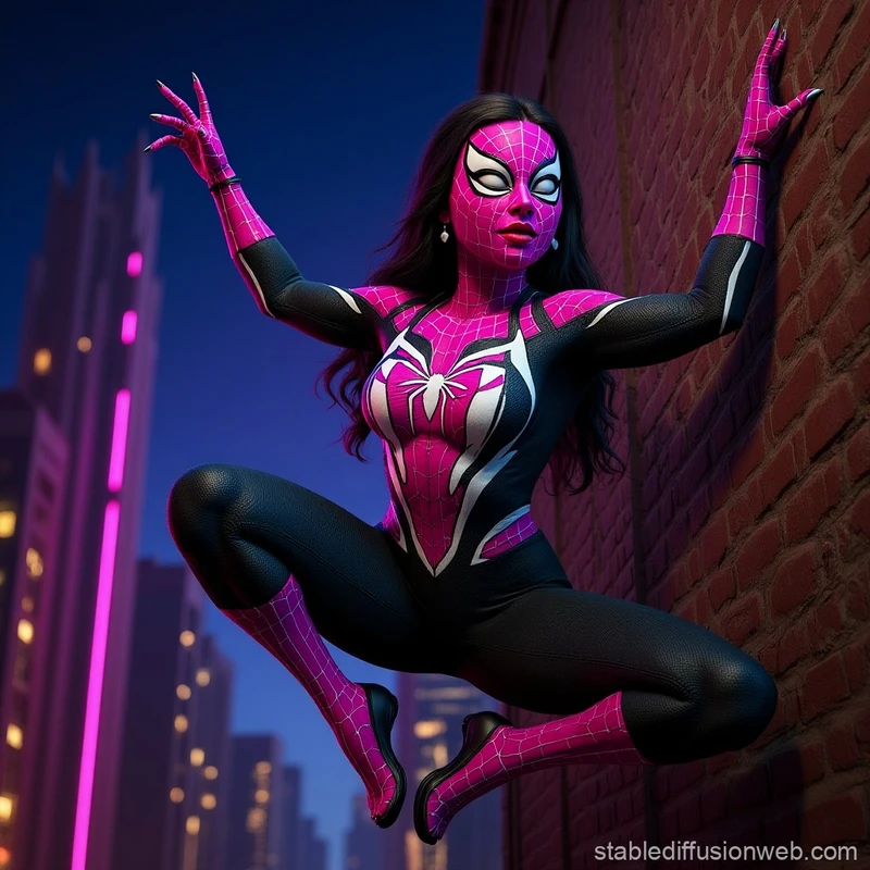 Zenydya as spider Gwen Jessica drew MCU.