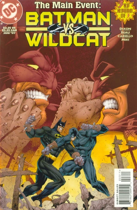 Batman vs Wildcat
