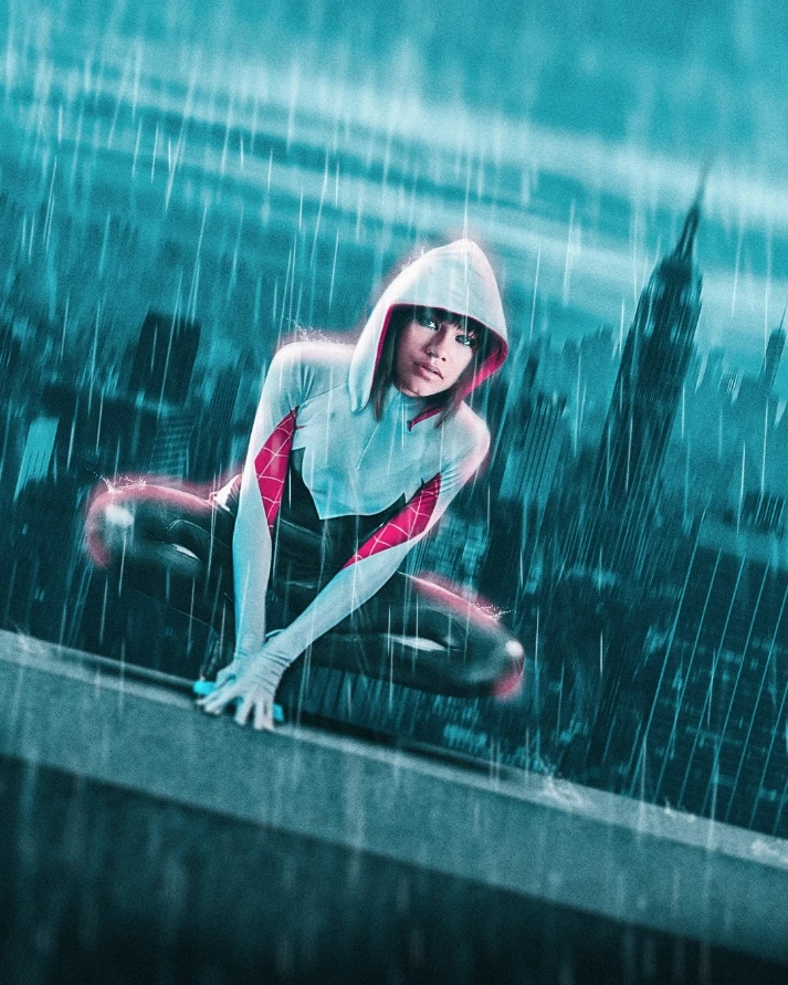 Zenydya and ghost spider MJ live action into the spider verse fan casting Solo movie 