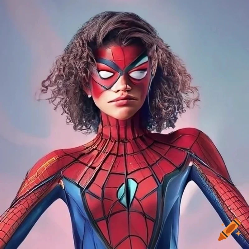 Zeyndya as spider girl Mayday Parker