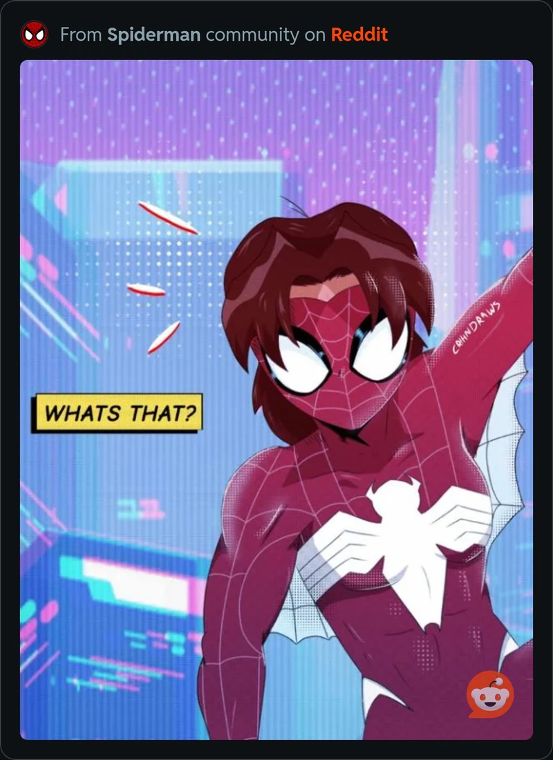Sadie sink as utmite spider woman 