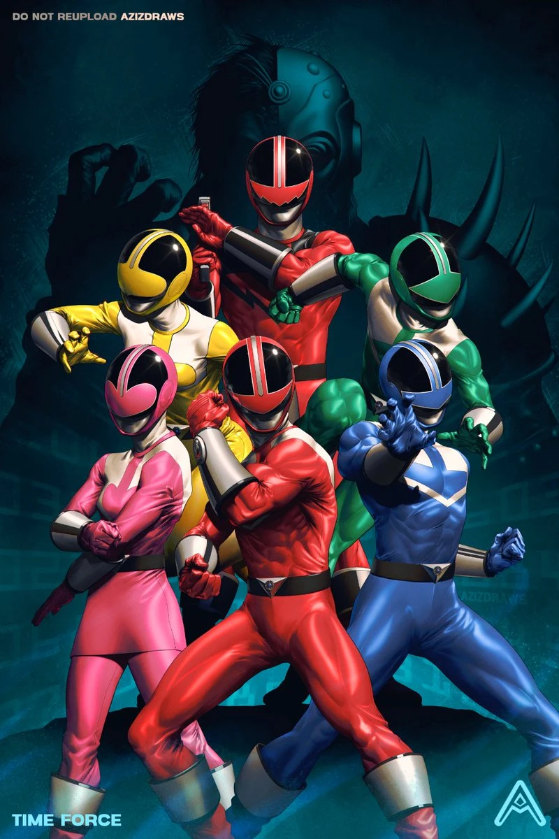 Power Rangers Time Force ABC series 2011