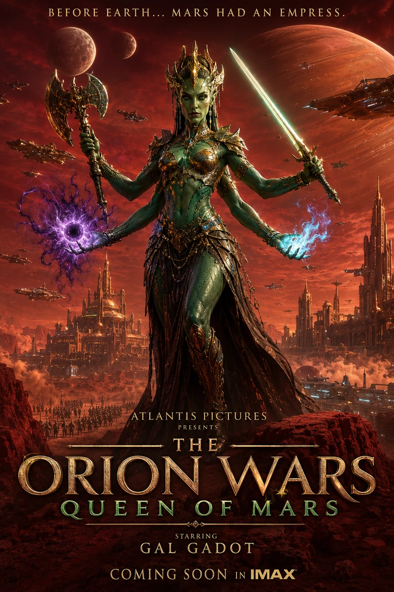 THE ORION WARS PART 2: THE QUEEN OF MARS