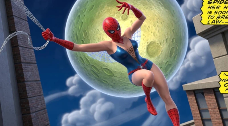 Ellie fanning as spider girl Betty Brant