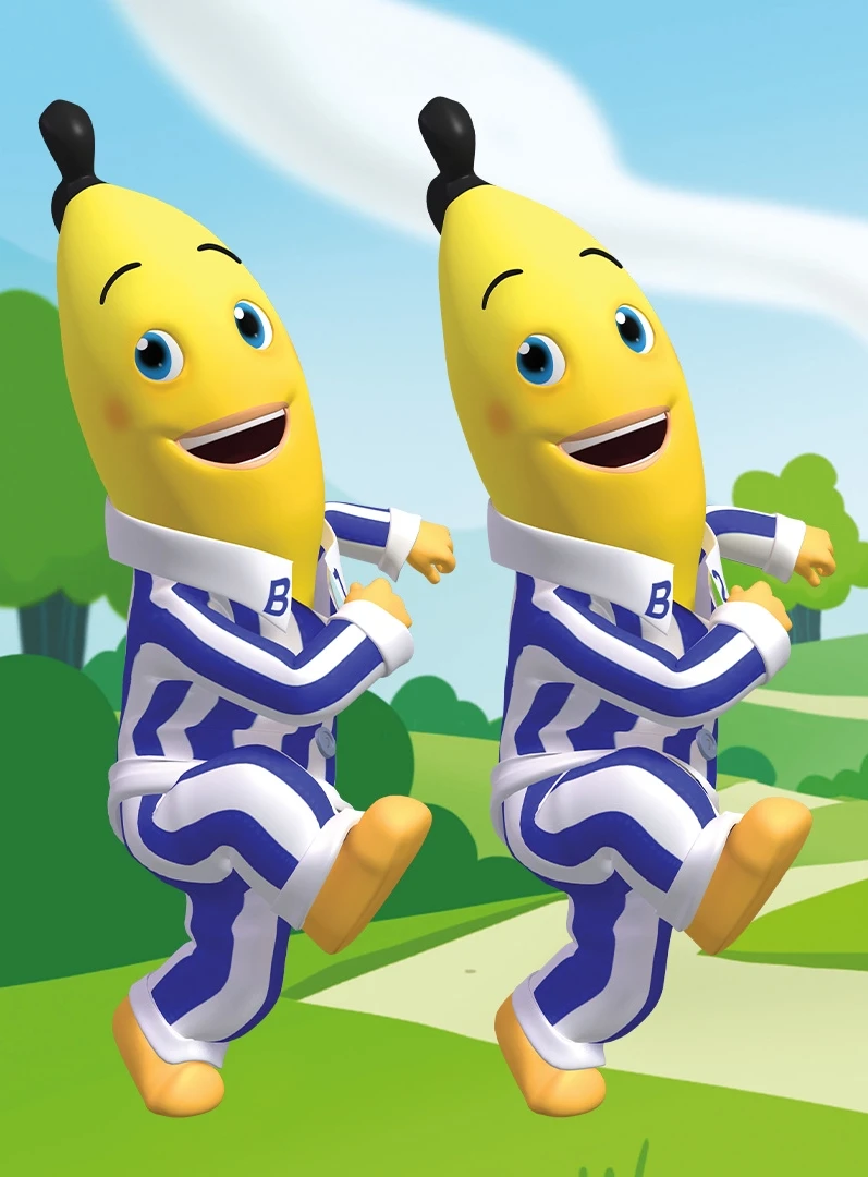 Bananas in Pyjamas poster
