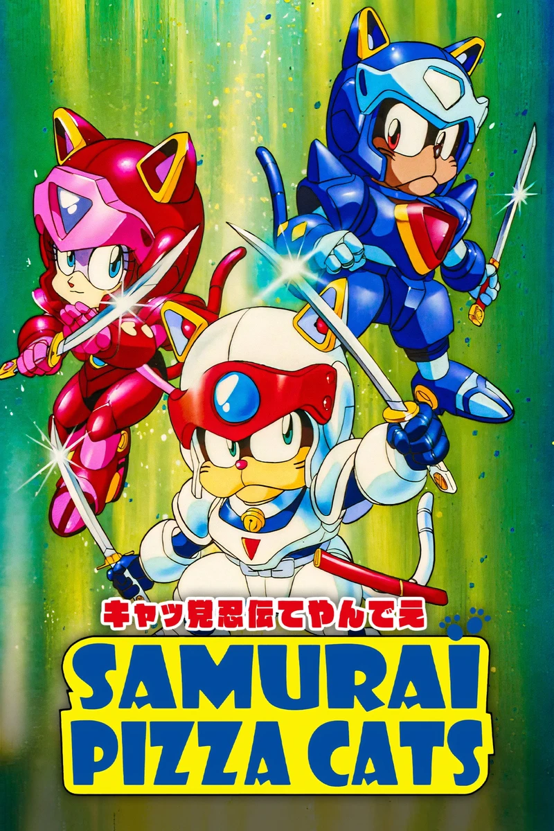 Samurai Pizza Cats (60’s)