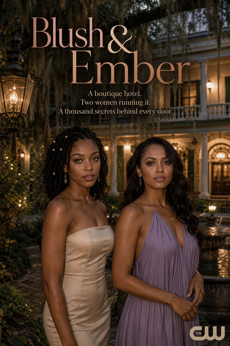 Blush & Ember: A boutique hotel. Two women running it. A thousand secrets behind every door.