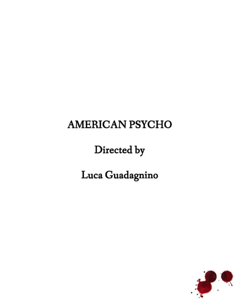 Luca Guadagnino's American Psycho