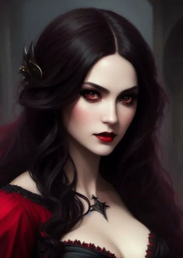 Vanessa, The vampire teenager 