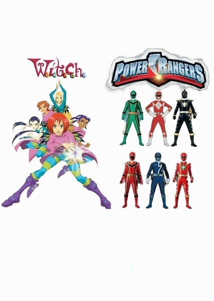 W.I.T.C.H. & Power Rangers Generations Fan Casting Poster