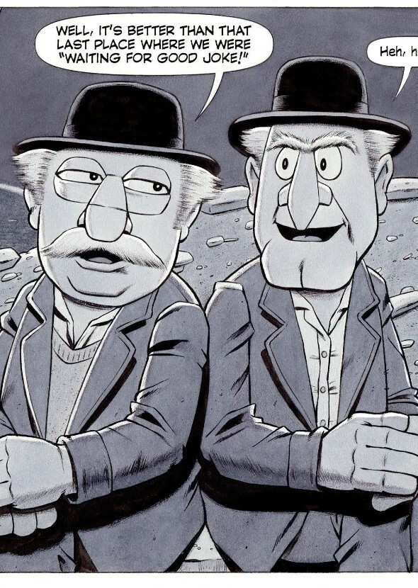 Waiting for Good Jokes: A Muppet Play
