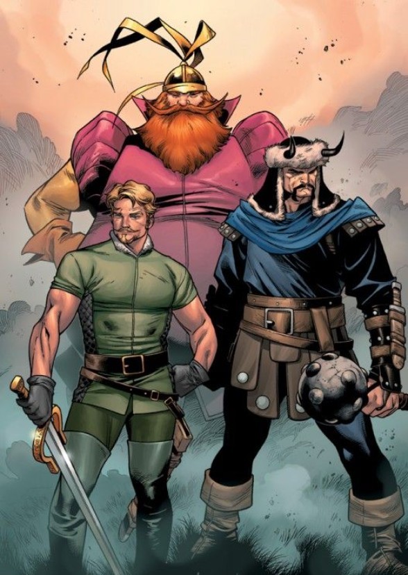 The Warriors Three. (Live-Action TV Series)