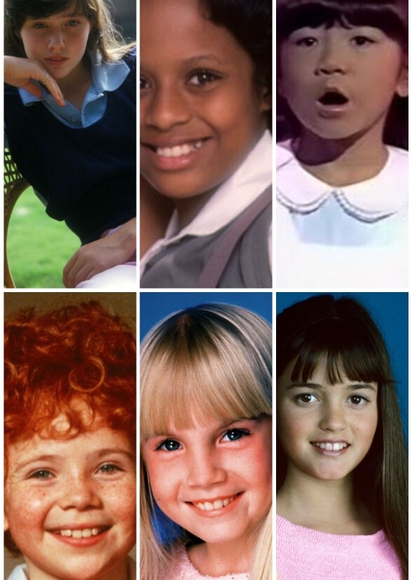 What characters would '80s child actors and actresses play?