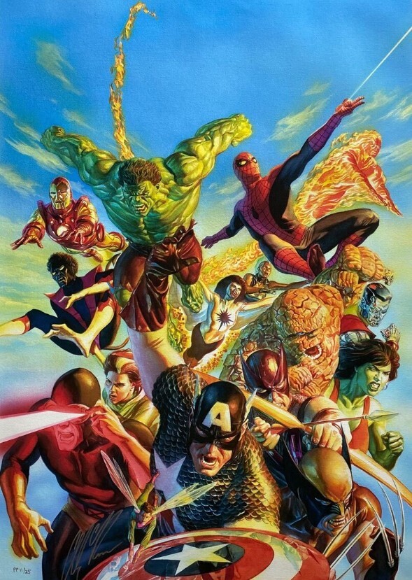 What I imagine the Faces of Marvel Characters to be