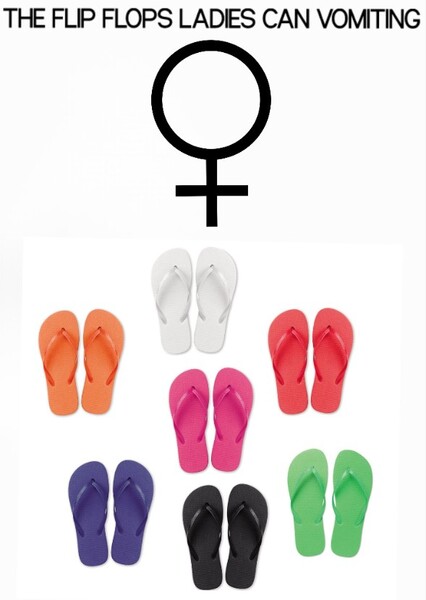What If Female Flip Flops Actors As Characters Vomiting Fan Casting Poster