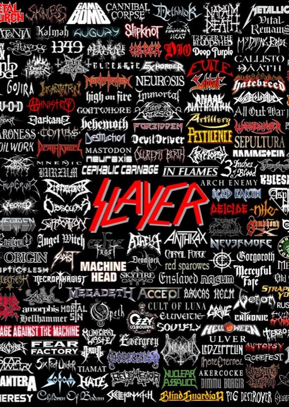 What if Heavy Metal bands were Sonic The Hedgehog Characters