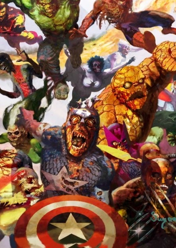 What would Marvel characters dress up as for Halloween?
