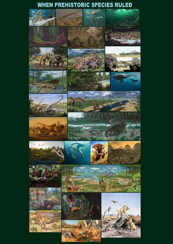 When Prehistoric Species Ruled