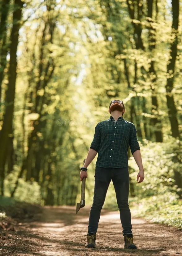 White Boy in the Woods