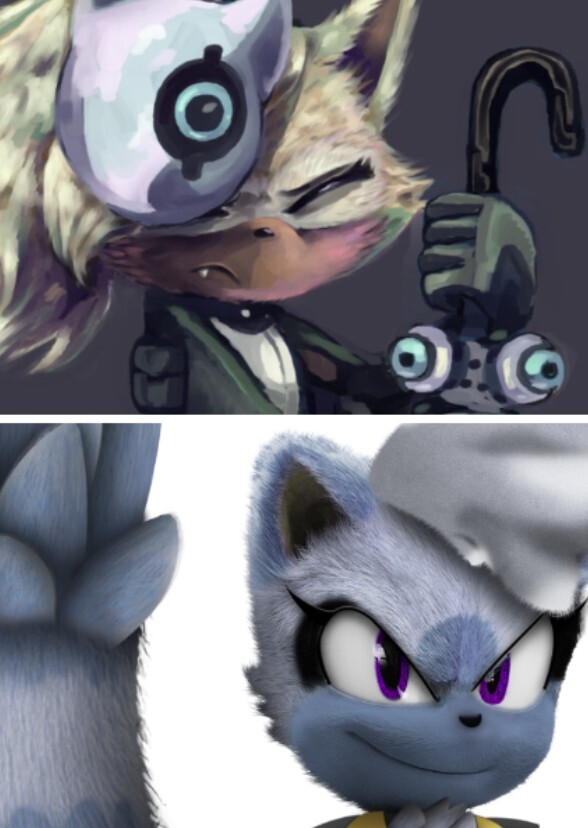 Who will be Whisper & Tangle In Sonic Cinematic Universe