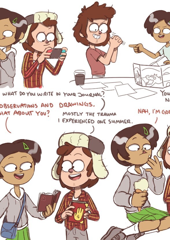 Who would you crossover ship these middle school age characters with?