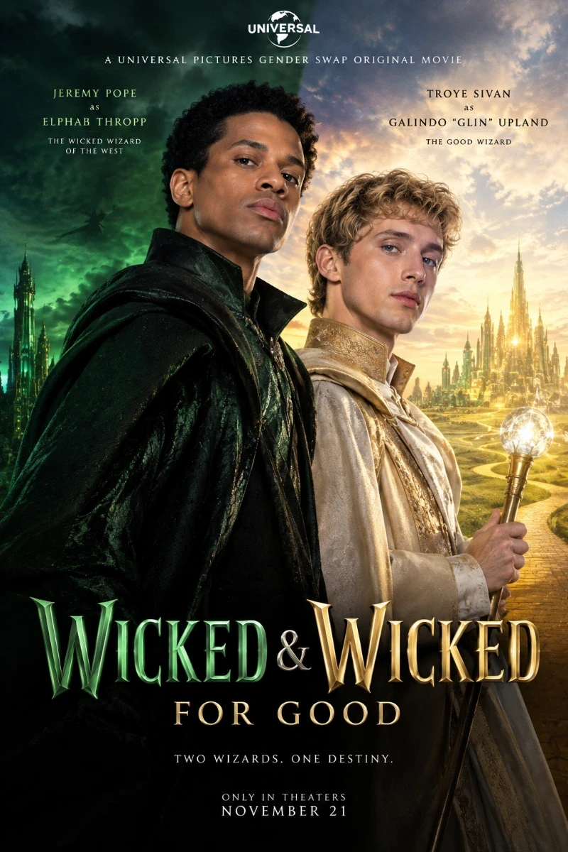Wicked & Wicked: For Good (Genderswap)