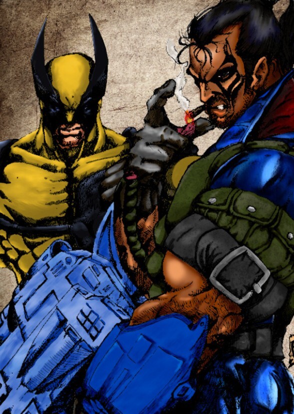 Wolverine and Bishop