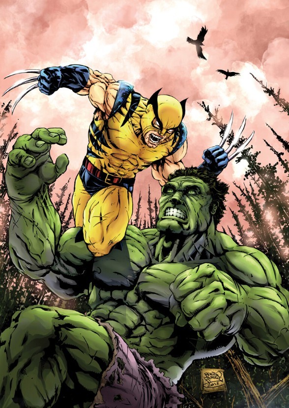 Wolverine v Hulk