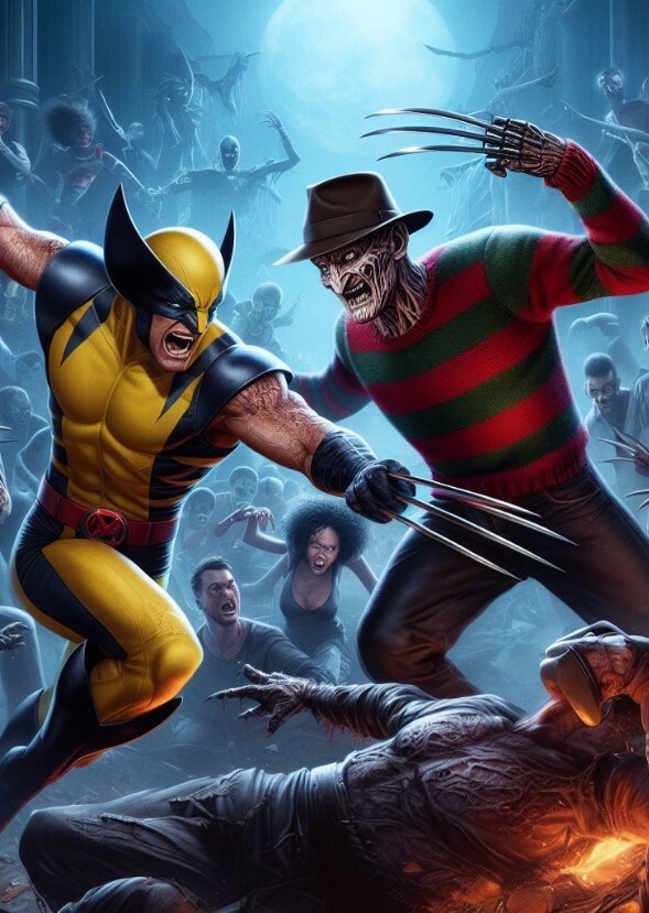 Wolverine vs. Freddy (2005)
