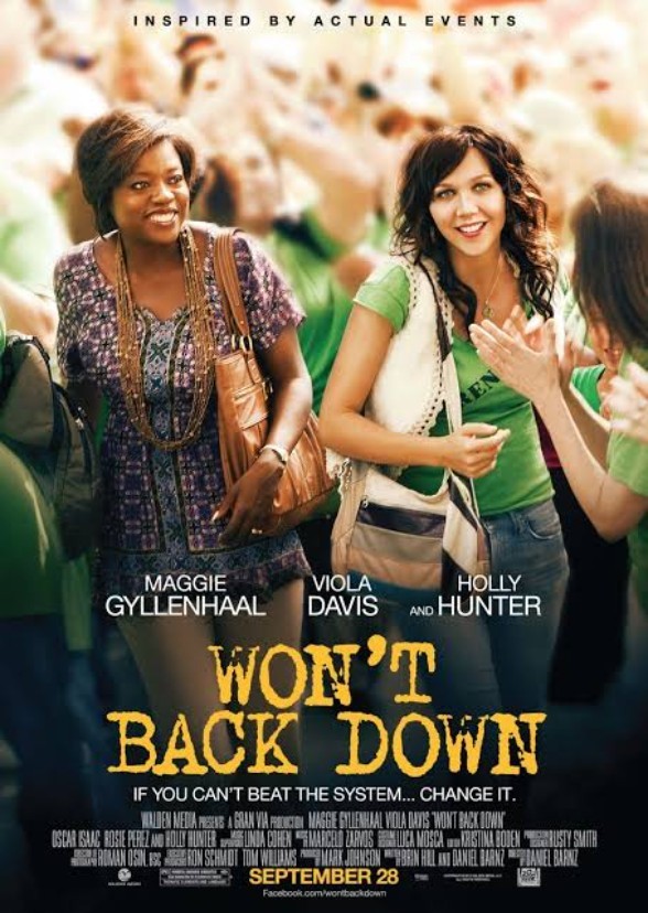 Won't Back Down.