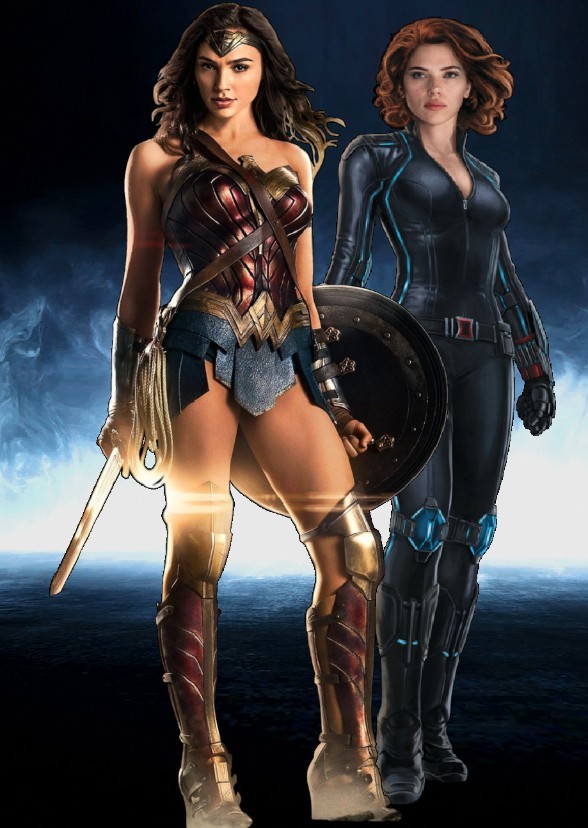 Wonder Woman and Black Widow
