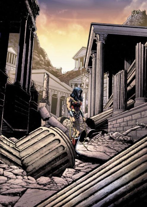 Wonder Woman return to themyscira