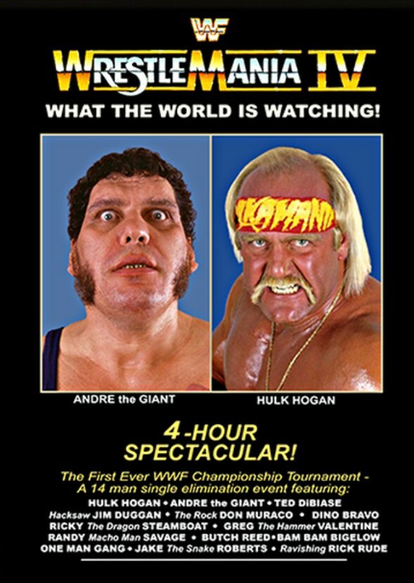 Wrestlemania 4 (1988) Fan Casting on myCast