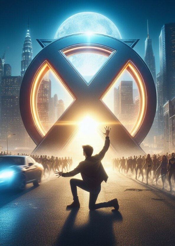 X-Men Cast with only Musicians 